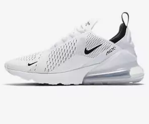 nike air max 270 flyknit trainers cool white